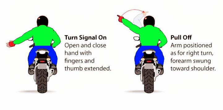 motor bike posture